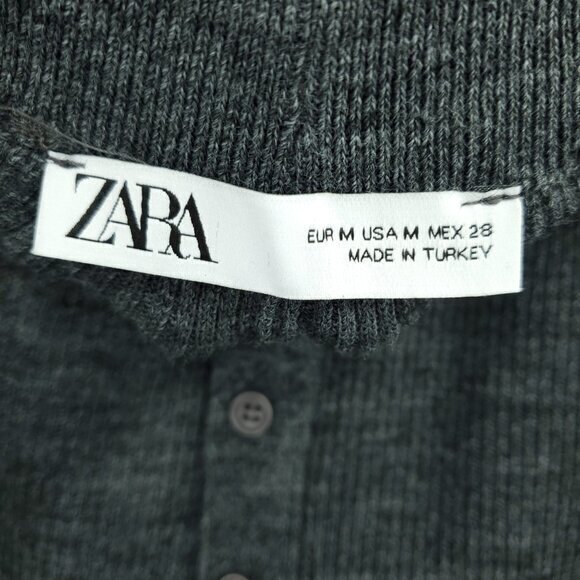 Zara Wool-Blend Knit Lounge Shorts S/M Gray - Picture 3 of 15